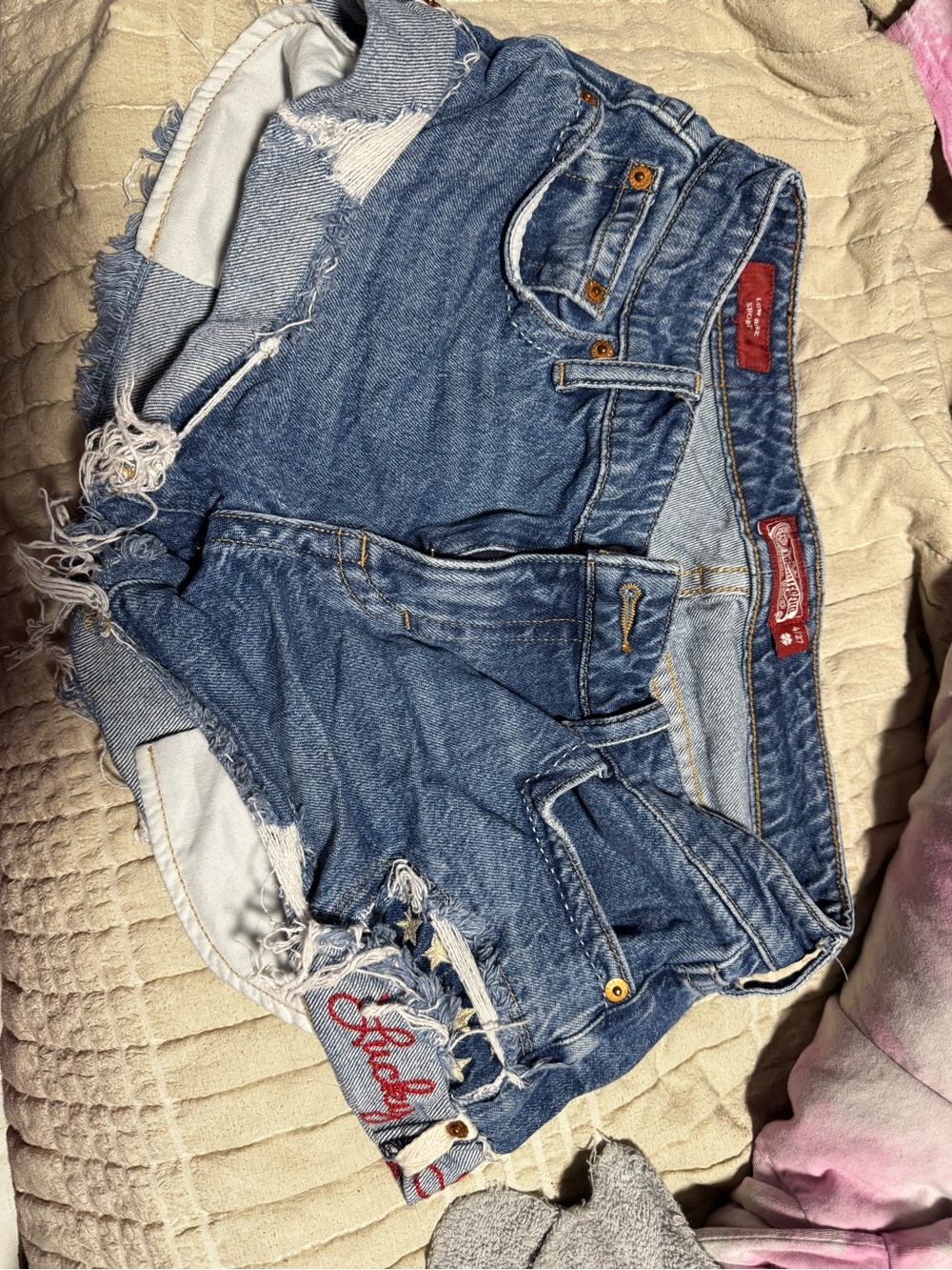 Lucky Brand Cut off jean shorts